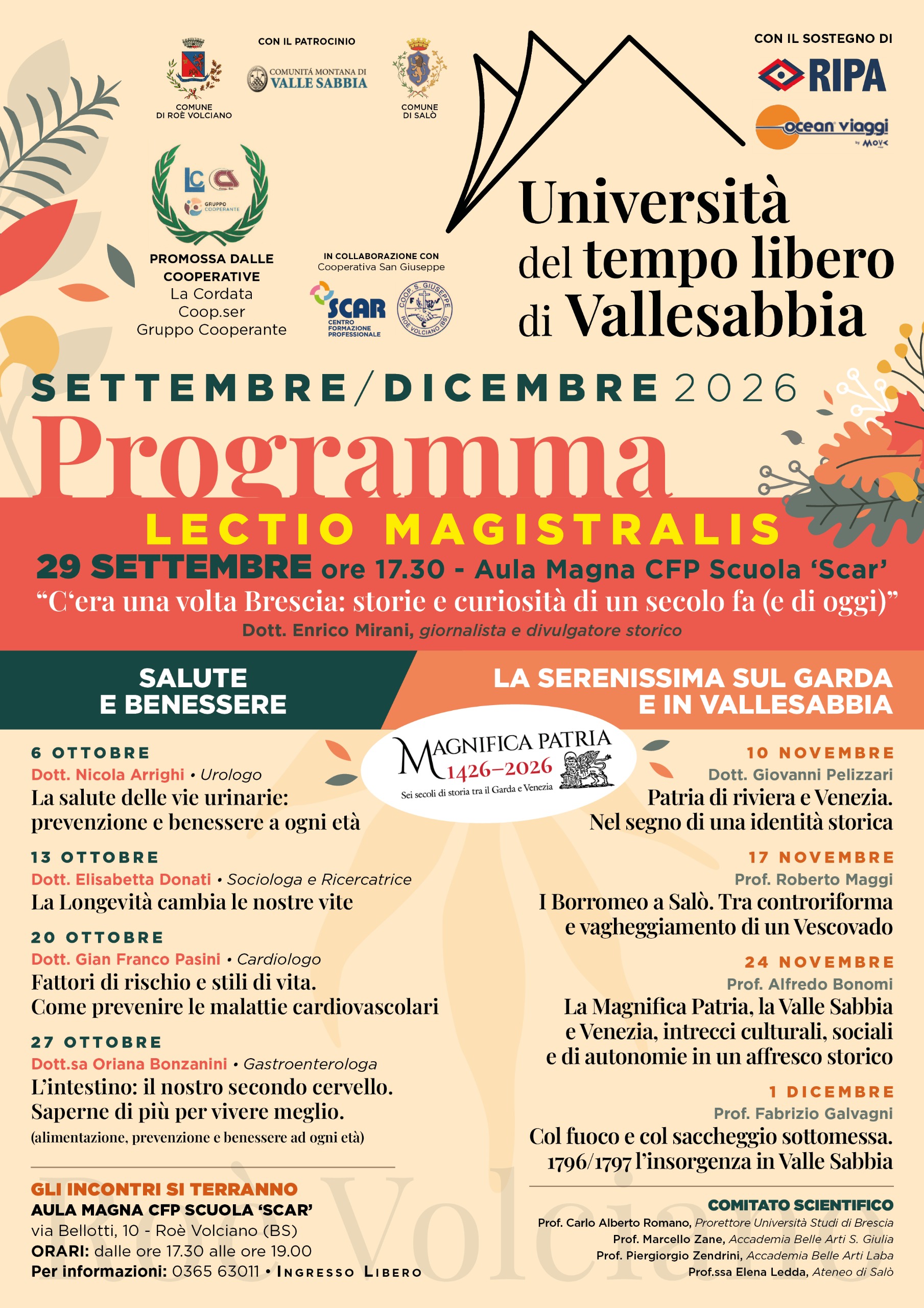 Universit� del Tempo Libero di Vallesabbia - Col fuoco e col saccheggio sottomessa. 1796/1797 l\'insorgenza in Valle Sabbia