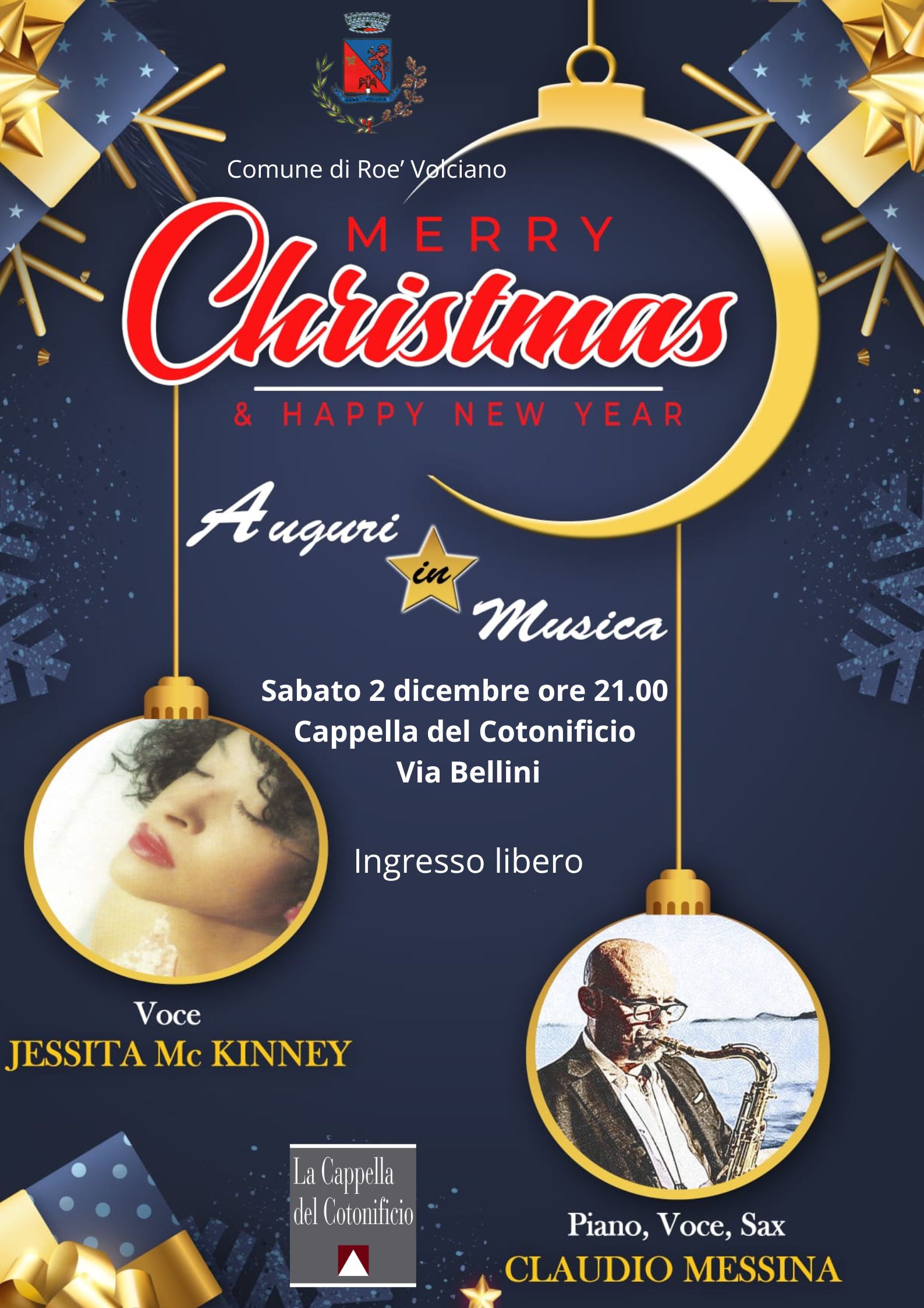 MERRY CHRISTMAS  & HAPPY NEW YEAR - AUGURI IN MUSICA